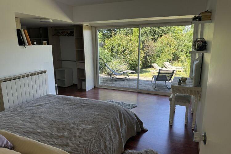 Holiday Home With Indoor Pool, Le Porge Bagian luar foto
