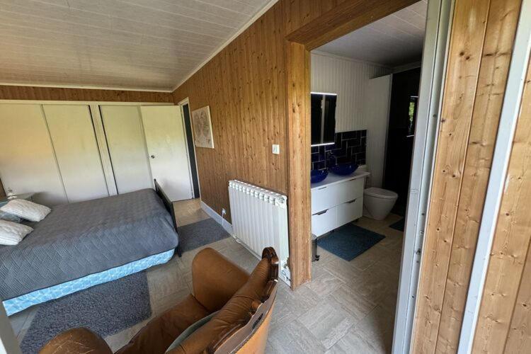 Holiday Home With Indoor Pool, Le Porge Bagian luar foto
